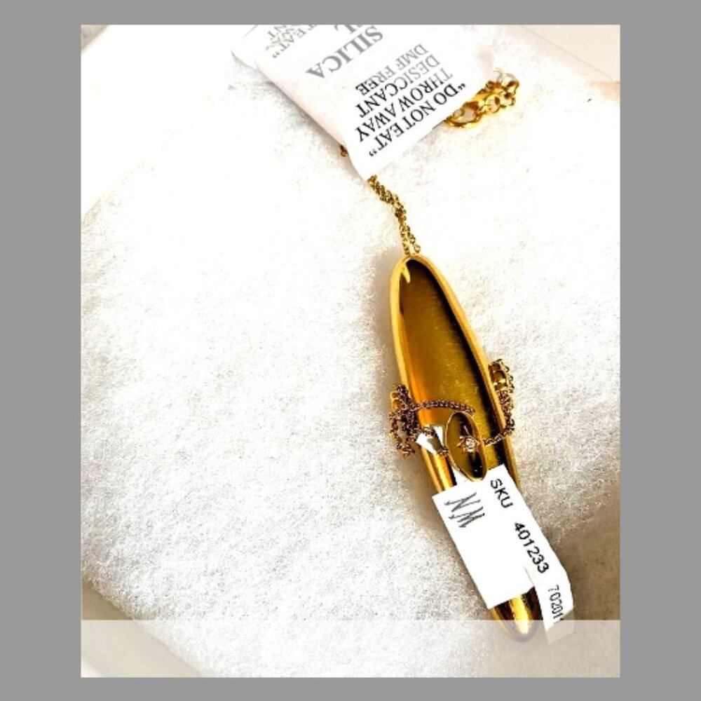 Zimmermann Gold Pendant Necklace - Picture 4 of 6
